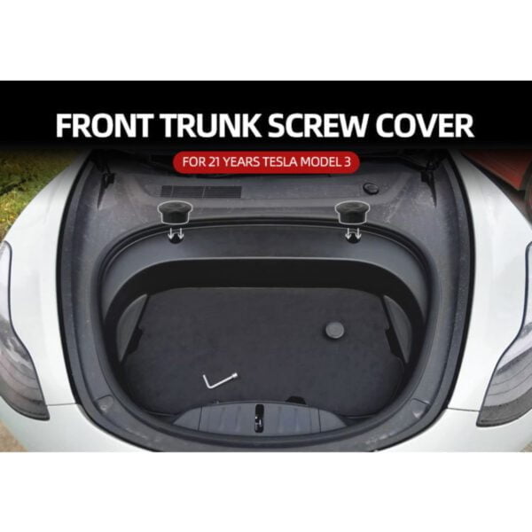 Front trunk screw cover